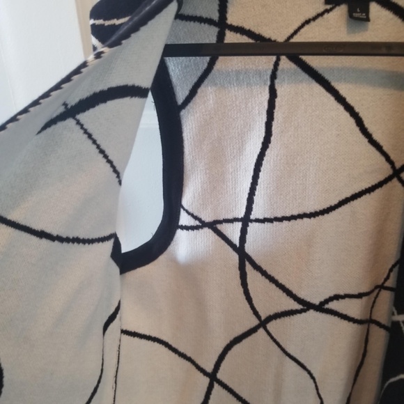 Alfani Monochrome Cotton Vest - Picture 4 of 5